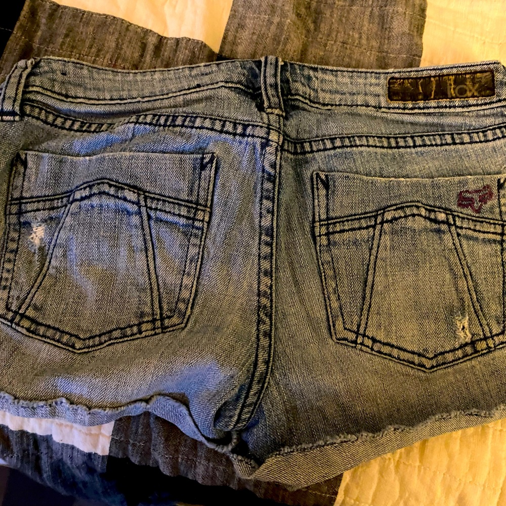 Denim Fox shorts